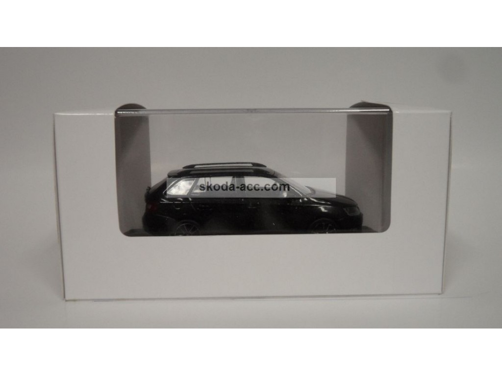 Skoda Fabia Combi III 1:43 Black Magic 6v9099300 f9r voiture miniature miniature noir