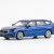 Abrex Skoda Superb IV Combi 1:43 Blue Cobalt 