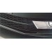 Skoda Octavia III Decorative strip front bumper Black