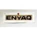 GENUINE Skoda Enyaq rear emblem black ENYAQ 