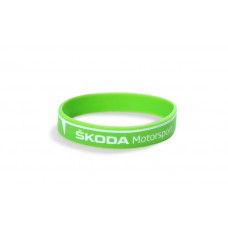Silicone bracelet Skoda Motorsport