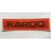 Skoda Karoq rear emblem BLACK 57A853687D 041