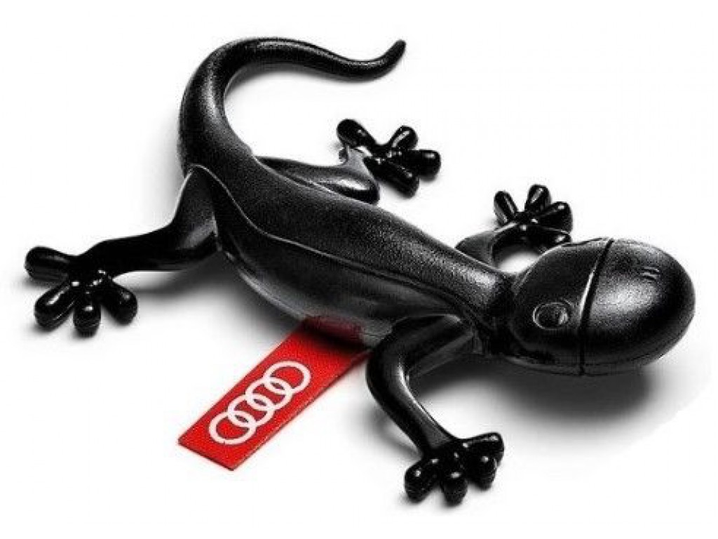 Audi Air freshener gecko black 000087009D Scent Woody