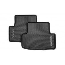 GENUINE Skoda Karoq All-weather mats rear