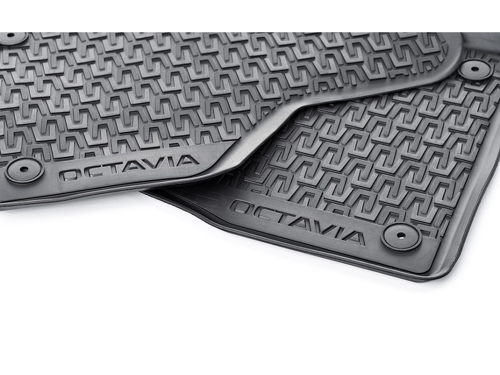 Skoda OCTAVIA III MK3 Rubber foot mats 5E1061550