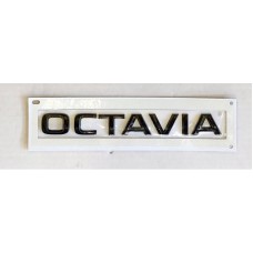 Skoda Octavia IV rear emblem Octavia 