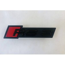 GENUINE Audi RS3 Front Gloss Black Emblem 