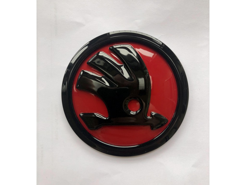 Skoda Emblem black - fits for Enyaq iV