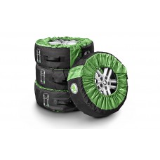 Set of tyre covers