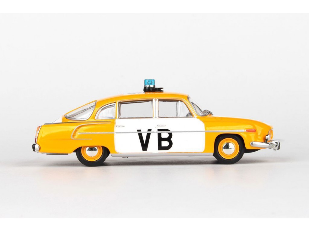 Modèle Réduit 1:43 Abrex Tatra 603 Police Tchécoslovaque 1969 - Neuf Sous Boîte, édition Limitée