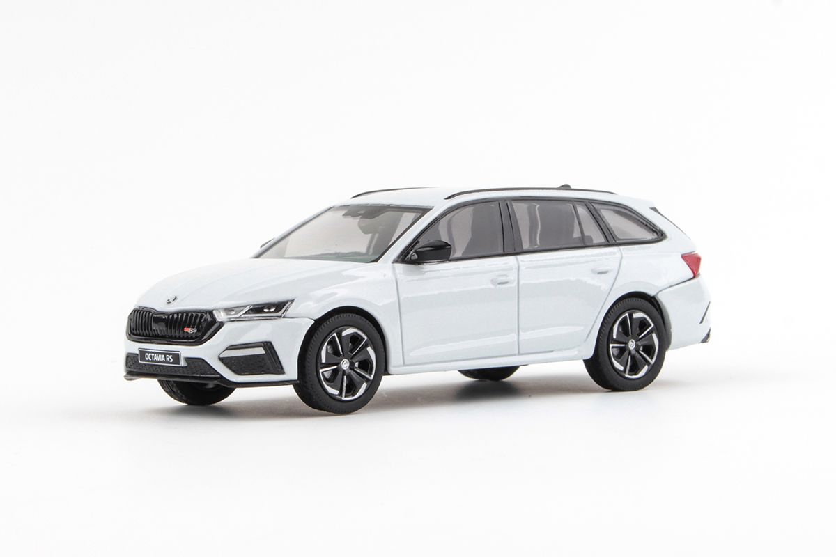 Miniature 1/43 Abrex - Skoda Octavia IV Combi Police 2020 - Pre-Police - Neuve